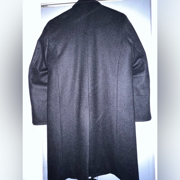 Cripple Creek western style wool trench coat in mens medium - Picture 4 of 4